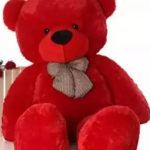 2_feet_Stuffed_red_teddy_bear_high_quality_very_sp_image_1.jpg