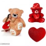 2ft_brown_teddy_bear_with_30cm_rad_cap_teddy_or_di_image_1.jpg