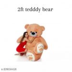 2ft_brown_teddy_bear_with_30cm_rad_cap_teddy_or_di_image_1.jpg