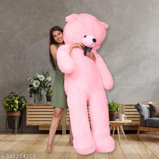 4 feet Soft Toys /Huggable Pink color Teddy Bear for Girlfriend/Birthday