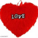 Azone - Best offer soft red heart love pillows for gift| Boy | Father's Day | Mother's Day | Valentine's Day Gift | New Year Gift - 30 cm