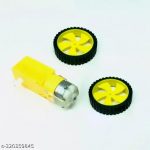 BO Gear Motor dual shaft 150 rpm with 2 wheels