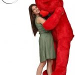Chief 3 feet red cute and soft sweet soft teddy bear and anniversary gift -