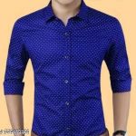 Dotted_Blue_Shirt_For_Boys_Or_Men_image_1.jpg