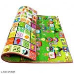 Double Sided Water Proof Baby Play Mat for Crawling Kids Play Mats for Floor Playing Mat for Babies Large Size (6 x 4 Feet, Multi-color)Baby Mats & Bed Protector