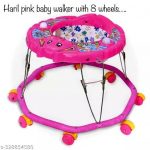 Haril baby pink hathi walker with 8 wheel and lowest price(PINK)