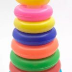 JMV Ring Smiley Stacking Jumbo Toy Assorted Colors  (Multicolor)
