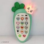 JVTS Smart Phone Cordless Feature Mobile Phone Toys Mobile Phone for Kids Phone Small Phone Toy Musical Toys for Kids Smart Light (Rabbit Phone) multi color  (Multicolor)