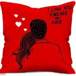 Printed_Cushion_On__LOVE_U_FOREVER__Gifts_For_Wife_image_1.jpg