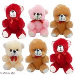 R_K_LOVELY_TOYS_Pack_of_6_Mini_Teddy_Bears___Multi_image_1.jpg