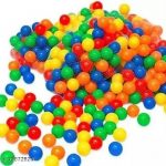 Spreading Happiness!! Multicolor Pool Ball Pack of 48 pc, Light Weight Plastic Balls, Tent House Ball, Ball Pit, Colorful Balls…