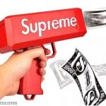 Supreme Super Indian Money Gun Cash Cannon for Punjabi Wedding, Parties and Fun Includes 50 Fake Dollars