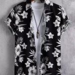 Trendy_Mens_Casual_Black_Shirt_With_Flower_Pattern_image_1.jpg