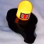 Water Sensor shivling Led Light for Indoor and Outdoor, Festival, Decoration Light, (Black & Red) SHIVLING Water Sensor