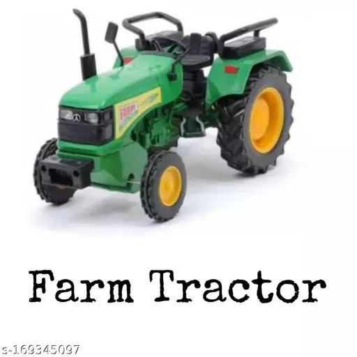 Wholesome Retails Farm Tractor Toy for Kids (Multicolor)| Stylish Tractor Toy for Kids| Friction Vehicle Toy| Pull Back Toy for Kids| Best Toy for Boys & Girls| Best Toys for Sons, Daughters, Brothers & Sisters| Best Farming vehicle Toy