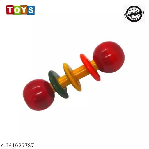 Wooden Handmade Baby Tether Rattle For New Born Baby
