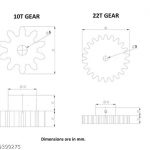 INVENTO_4pcs_3D_Printed_Plastic_Spur_Gear_10_Teeth_image_1.jpg