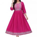 Trendy_Women_s_Gown_Kurti___Deep_Pink__image_1.jpg