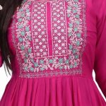 Trendy_Women_s_Gown_Kurti___Deep_Pink__image_1.jpg