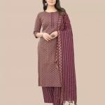 WOMEN_S_MAROON_COLOR_JACQUARD_KURTA_SET_WITH_DUPAT_image_1.jpg