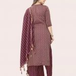 WOMEN_S_MAROON_COLOR_JACQUARD_KURTA_SET_WITH_DUPAT_image_1.jpg