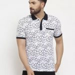 Wild_West_Polo_Collar_Printer_White_Tshirt_Half_Sl_image_1.jpg