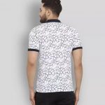 Wild_West_Polo_Collar_Printer_White_Tshirt_Half_Sl_image_1.jpg