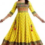 Yellow_Printed_Flaired_Kurti_2022_image_1.jpg