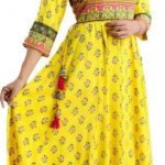 Yellow_Printed_Flaired_Kurti_2022_image_1.jpg