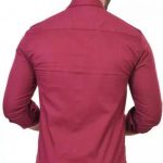 Youth_First_Men_s_Solid_Spread_Collar_Maroon_Shirt_image_1.jpg