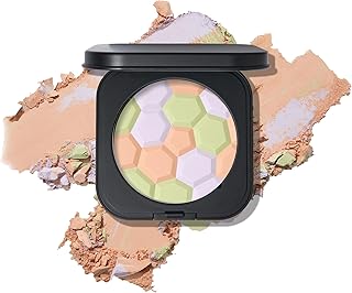 LAURA GELLER NEW YORK Filter Finish Pressed Radiant Setting Powder, Color Correcting For Even Tone, Universal