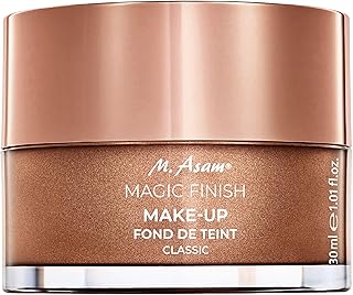 M. Asam Magic Finish Make-Up Mousse (1.01 Fl Oz) – 4in1 Primer, Foundation, Concealer & Powder With Buildable Coverage, Hides Redness And Dark Spots, Vegan, For Light To Medium Skin Tones