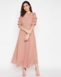 hello_design_beige_women_v-neck_fit_26_flare_dress.jpg
