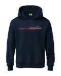 Typographic Print Hoodie with Kangaroo Pocket