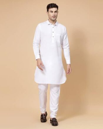 Mandarin Collar Long Kurta