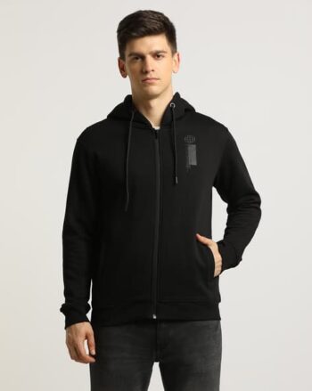 Men Graphic Print Hoodie