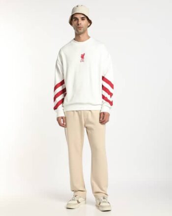 Typographic Print Slim Fit Sweatshirt