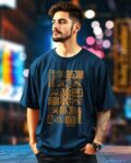 Men Cotton Graphic Loose Fit T-shirt