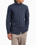 Men Printed Regular Fit Shirt with Patch Pocket