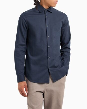 Men Printed Regular Fit Shirt with Patch Pocket
