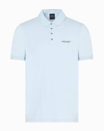 Men Essentials Regular Fit Polo T-Shirt with Brand Print