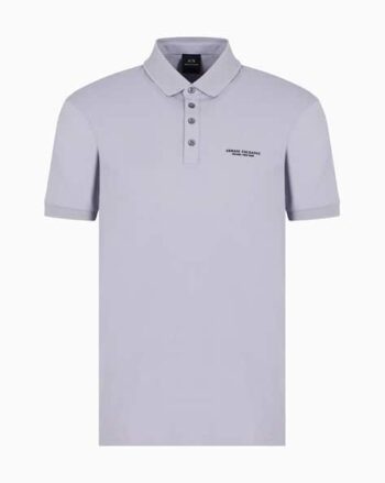 Men Essentials Regular Fit Polo T-Shirt with Brand Print