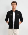 Men Self-design Sweatshirt
