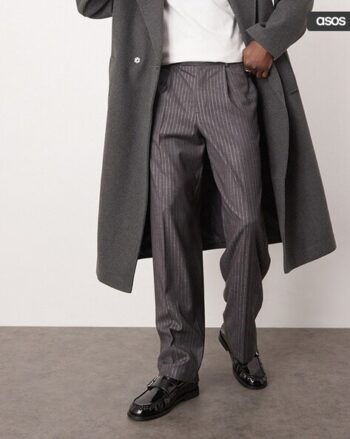 Slim Fit Flat-Front Cargo Pants