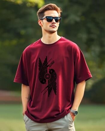 Men Graphic Loose Fit T-Shirt