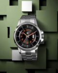 Men Analogue Wrist Watch with Metal Strap-BSM070B