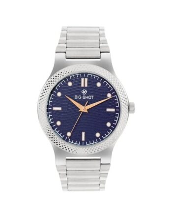 BSM007D Men Round Analogue Watch
