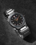 Men Analogue Wrist Watch with Metal Strap-BSM007B