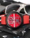 Men Analogue Wrist Watch with Silicone Strap-BSM020D