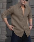 Men Abstract Boxy Fit Shirt
